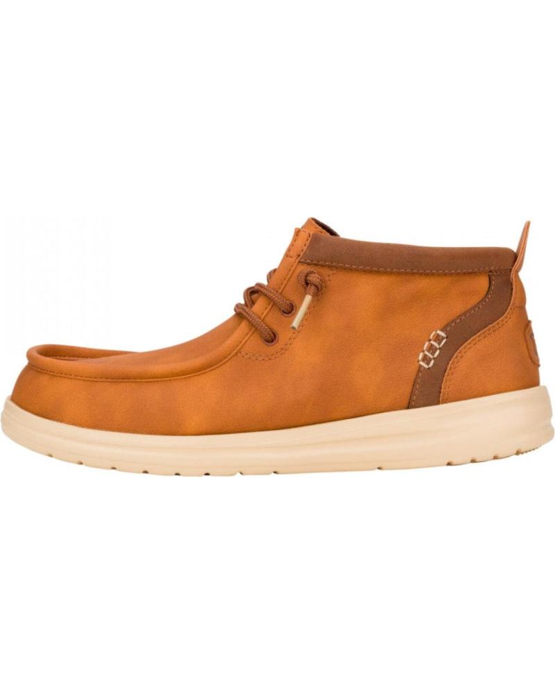 Stivaletti HEY DUDE  per Uomo HOMBRE MOCASINES WALLY MID GRIPR CLASSIC 42051-2DU COGNAC TA  VARIOS COLORES