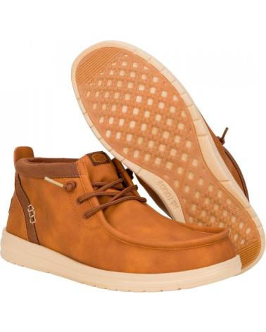 Stivaletti HEY DUDE  per Uomo HOMBRE MOCASINES WALLY MID GRIPR CLASSIC 42051-2DU COGNAC TA  VARIOS COLORES