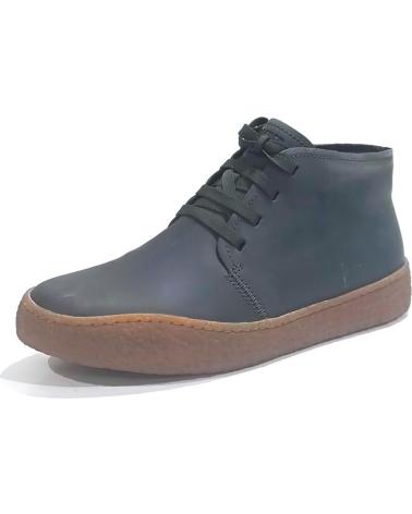 Man shoes CAMPER BOTIN DE PIEL ENGRASADA CON SUELA DE GOMA  GREEN