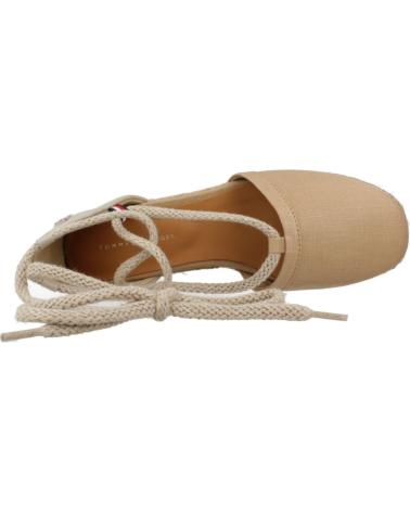 Sandálias TOMMY HILFIGER  de Mulher ALPARGATA CLOSED  MARRóN