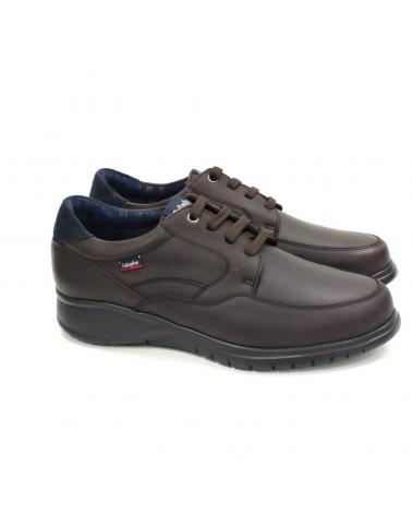 Zapatos De Hombre CALLAGHAN ZAPATO MARRON DE CORDONERAS 12700  MARRON