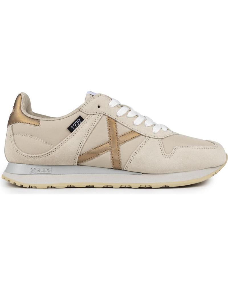 Sportschuhe für Damen MUNICH ZAPATILLAS PARA MUJER EN COLOR BEIGE BEIGE