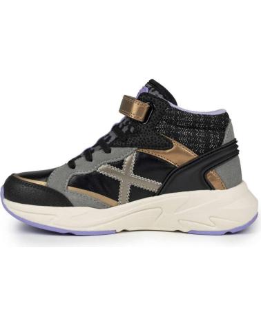 Deportivas MUNICH  de Niña y Niño MINI TRACK BOOT VCO 8897028 8897028  NEGRO