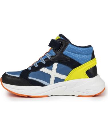 Deportivas MUNICH  de Niña y Niño MINI TRACK BOOT VCO 8897029 8897029  AZUL