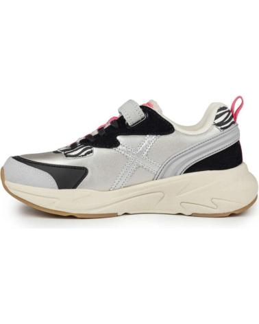 Sneaker MUNICH  für Mädchen und Junge MINI TRACK VCO 8890099 8890099  PLATEADO