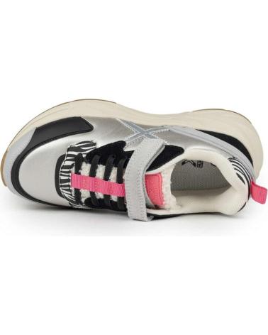 Sneaker MUNICH  für Mädchen und Junge MINI TRACK VCO 8890099 8890099  PLATEADO