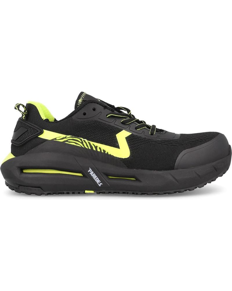 Scarpe PAREDES  per Donna e Uomo ZAPATILLAS DE SEGURIDAD ALTA TRANSPIRABILIDAD NEO  NEGRO NEGRO