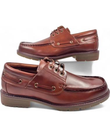 Chaussures pour Homme TIMBOS ZAPATO NAUTICO DE HOMBRE CUERO 130426 MARRóN