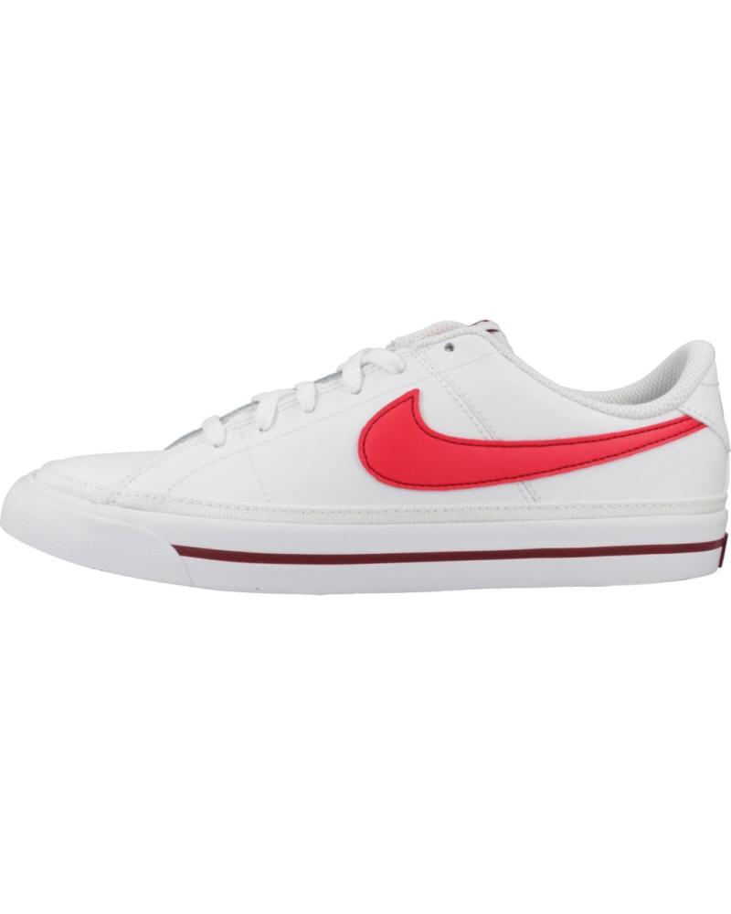 NIKE ZAPATILLAS SPORTWEAR DA5380 EN COLOR PARA MUJER BLANCO-ROJO