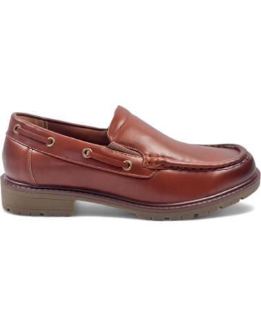 Chaussures TIMBOS  pour Homme MOCASIN NAUTICO DE HOMBRE CUERO 130425  MARRóN