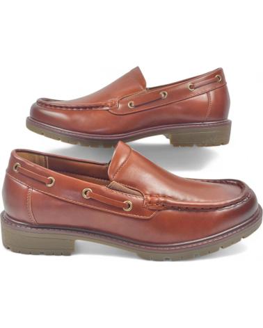 Chaussures TIMBOS  pour Homme MOCASIN NAUTICO DE HOMBRE CUERO 130425  MARRóN