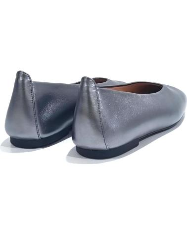 Chaussures UNISA  pour Femme SABRINA PLANA DE PIEL CON SUELA DE GOMA  ANTRACITA