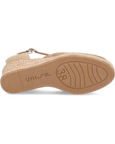 Zapatos de cuña de Mujer UNISA CUNA DE YUTE FUNGHI