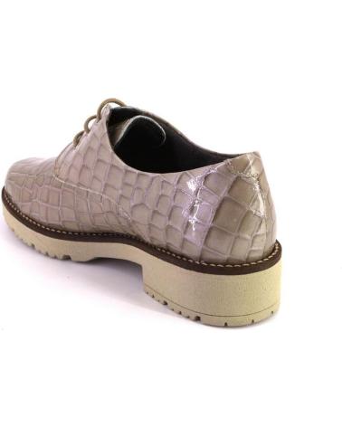PITILLOS SCHNÜRSCHUHE DAMEN LEDER 10771 STEIN PIEDRA