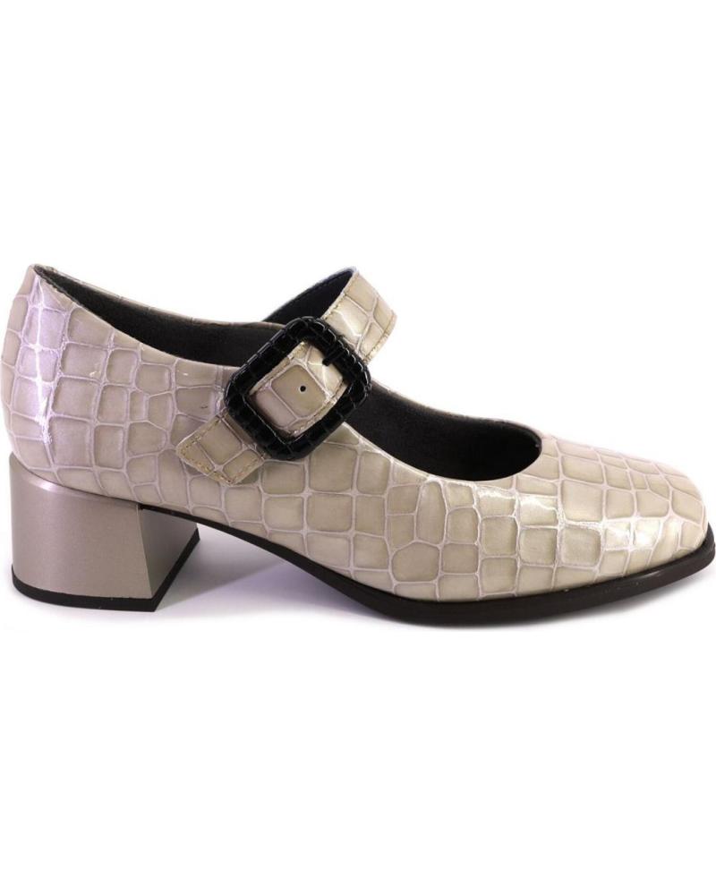 Zapatos PITILLOS  de Mujer 10122 MARY JANES DE MUJER  PIEDRA