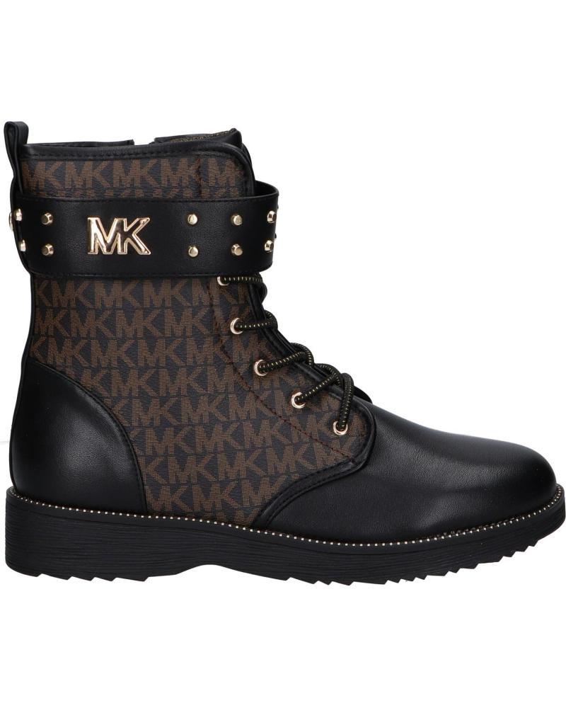 Botas De Mujer MICHAEL KORS MK100794 HASKELL STUD BLACK BROWN