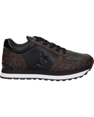 Woman and girl Trainers MICHAEL KORS MK101087 BILLIE MYERS  BLACK SYNTHETIC-BROWN