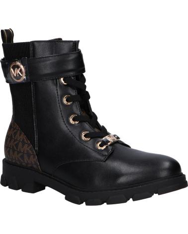 Bottes MICHAEL KORS  pour Femme et Fille MK101105 RIDLEY STARK 2  BLACK-BROWN