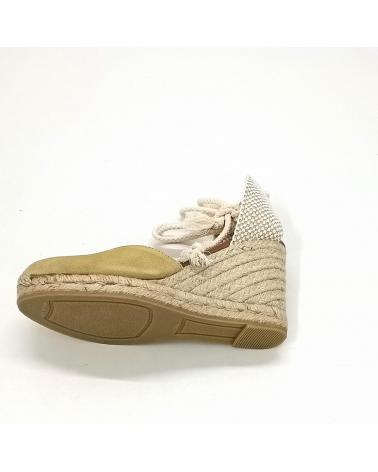 Sandalias VIGUERA  de Mujer ALPARGATA DE CUNA MOSTAZA  SAND
