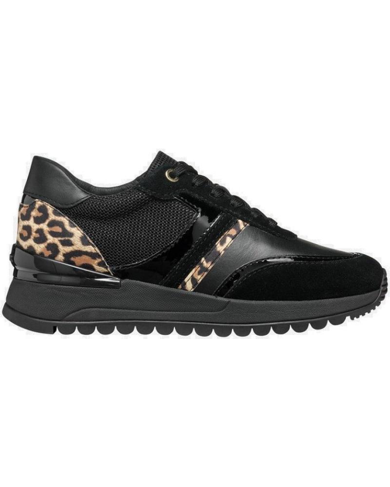 Sapatilhas GEOX  de Mulher D DESYA A - SCAM NAPPA D3500A02285  NEGRO