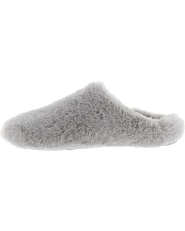 Calzado de casa VICTORIA  de Mujer PANTUFLAS 1081119 NORTE PELO SOFT  GRIS