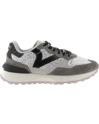 Woman Zapatillas deporte VICTORIA DEPORTIVAS 8807103 RUSH METAL GLITTER  PLATA