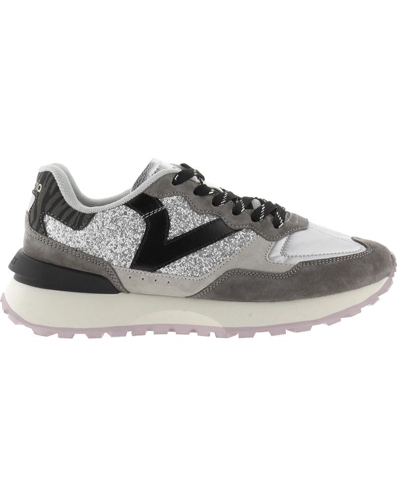 Woman Zapatillas deporte VICTORIA DEPORTIVAS 8807103 RUSH METAL GLITTER  PLATA