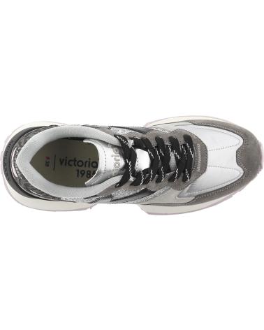 Woman Zapatillas deporte VICTORIA DEPORTIVAS 8807103 RUSH METAL GLITTER  PLATA
