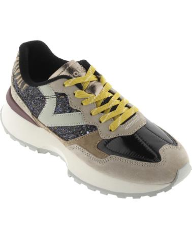 Woman Zapatillas deporte VICTORIA DEPORTIVAS 8807103 RUSH METAL GLITTER  NEGRO