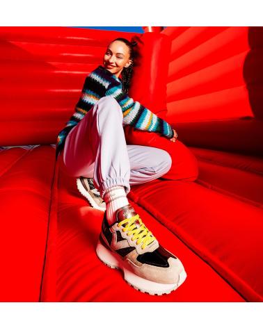 Woman Zapatillas deporte VICTORIA DEPORTIVAS 8807103 RUSH METAL GLITTER  NEGRO