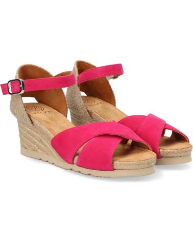 Sandalias de Mujer UNISA CUNA DE YUTE FRAGOLA