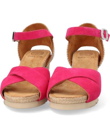 Sandalias de Mujer UNISA CUNA DE YUTE FRAGOLA