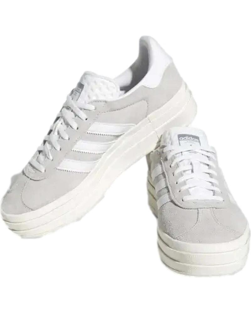 adidas gazelle silver green womens Adidas Mujer Gazelle Lo Pro Grey White Gum – Newcop