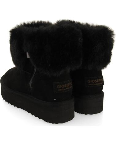 Bottines GIOSEPPO  pour Femme BOTIN PELO  NEGRO