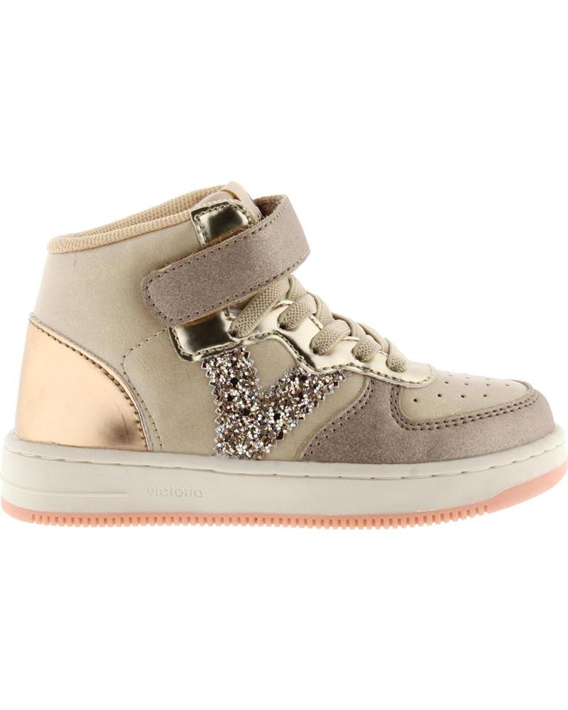 girl Mid boots VICTORIA BOTINES 1124123 TIEMPO METAL  PLATINO