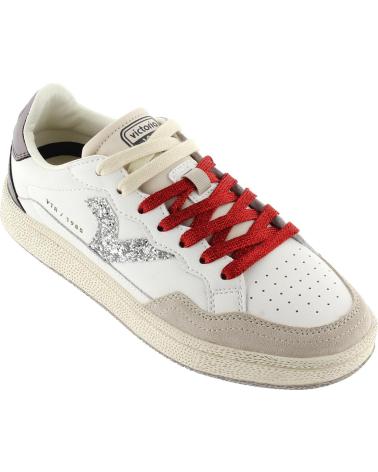 Woman Zapatillas deporte VICTORIA DEPORTIVAS 8806103 SMASH METAL GLITTER  BLANCO