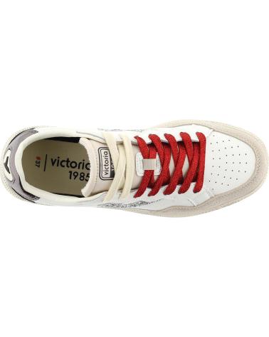 Woman Zapatillas deporte VICTORIA DEPORTIVAS 8806103 SMASH METAL GLITTER  BLANCO