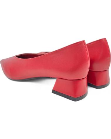 Zapatos TIMBOS  de Mujer SALON TACON VESTIR MUJER 130475  ROJO