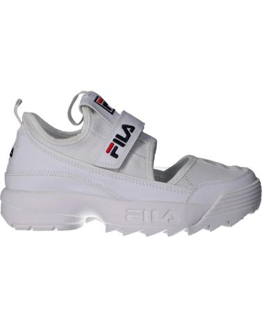 Sapatos Desportivos FILA  de Mulher 1010610 91X DISRUPTOR  WHITE WHITE