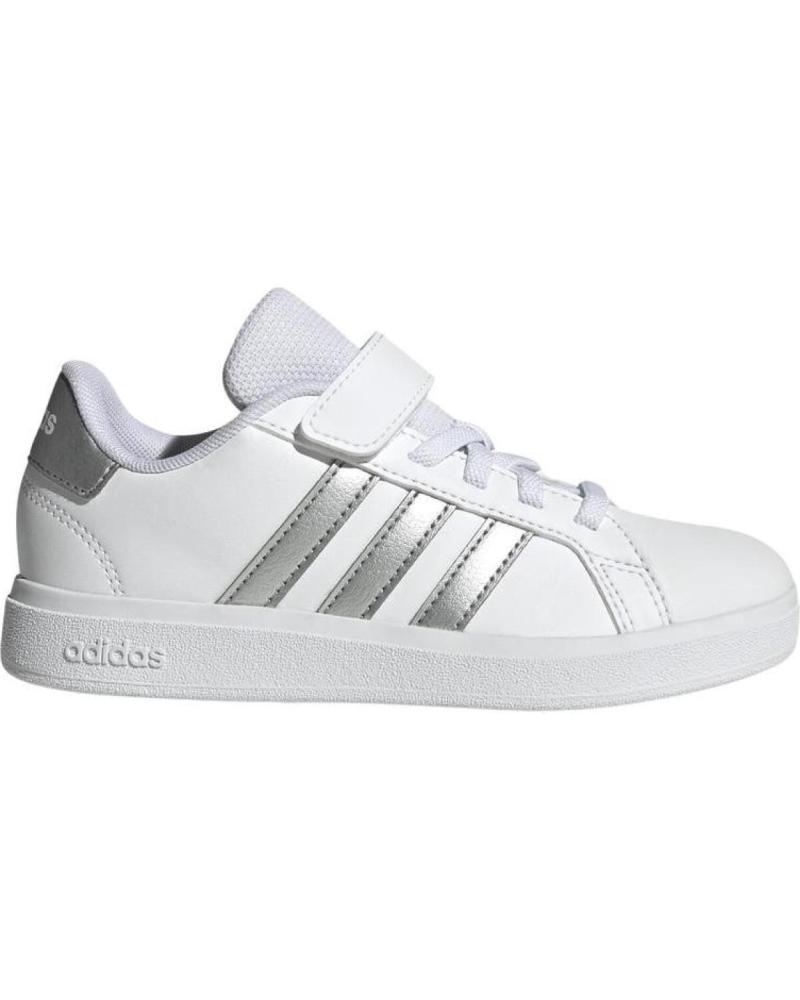 Deportivas De Nina ADIDAS GRAND COURT 2 0 EL IH5532 ZAPATILLAS BLANCAS DE DEPORTE UNI MULTICOLOR