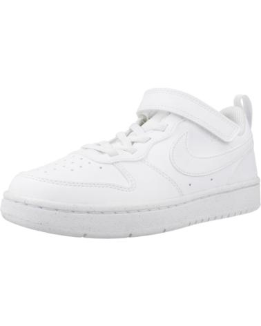 NIKE ZAPATILLAS NINO MODELO BOROUGH LOW RECRAFT COLOR BLANCO 106