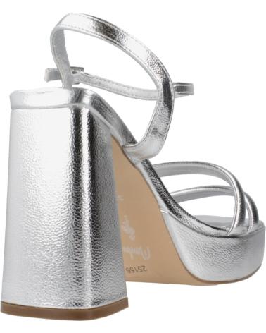 Woman Sandals MENBUR SANDALIAS DE FIESTA MUJER MODELO 25156M COLOR PLATA SILVER