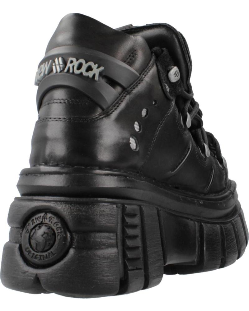 Mid Boots De Mujer NEW ROCK BOTINES MUJER MODELO M 106 S29 COLOR NEGRO