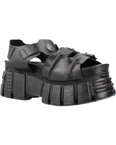 Sandali per Donna NEW ROCK SANDALIAS MUJER MODELO M BIOS101SF C1 COLOR NEGRO
