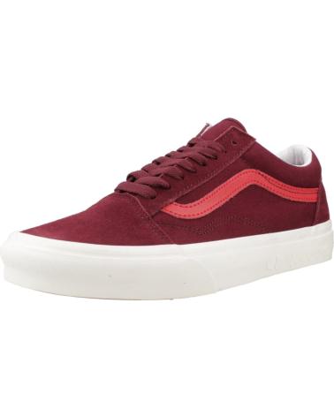 Zapatillas deporte VANS OFF THE WALL  de Mujer y Hombre ZAPATILLAS HOMBRE VANS MODELO UA OLD SKOOL COLOR BURDEOS PRT  PRTROYL