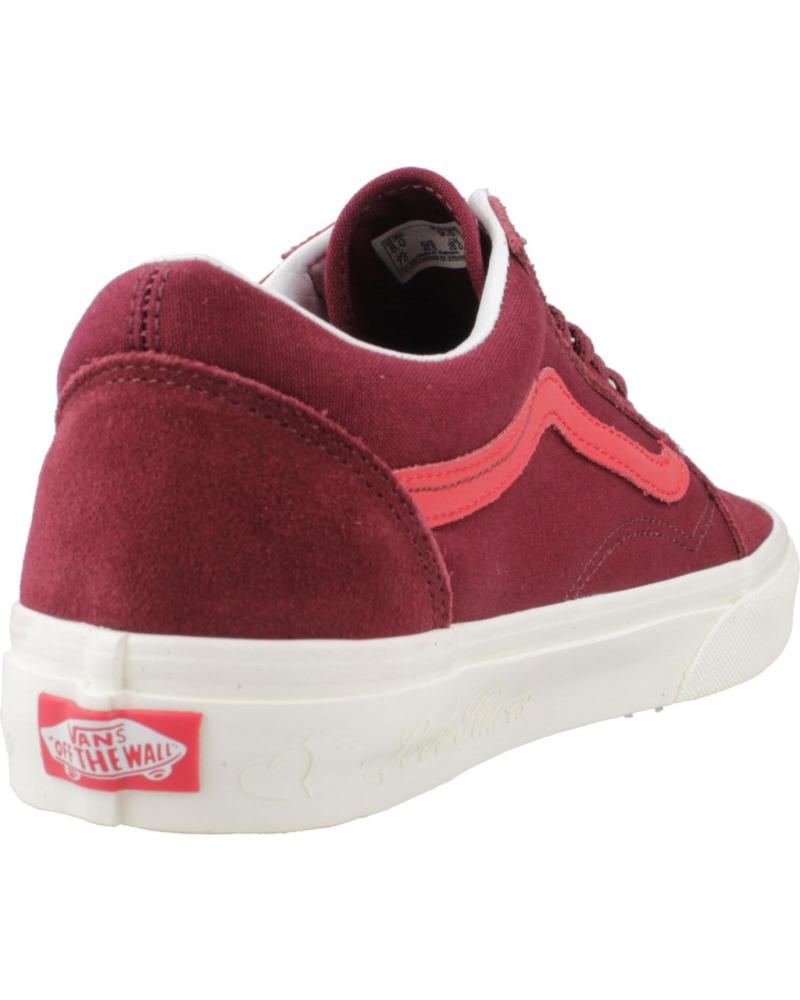 Vans old skool burdeos hombre outlet