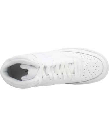 NIKE COURT VISION MID CD5436 100 WEISSE URBAN SNEAKERS BLANCO