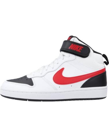Sneaker NIKE  für Mädchen und Junge ZAPATILLAS NINO MODELO COURT BOROUGH MID 2 COLOR BLANCO  110