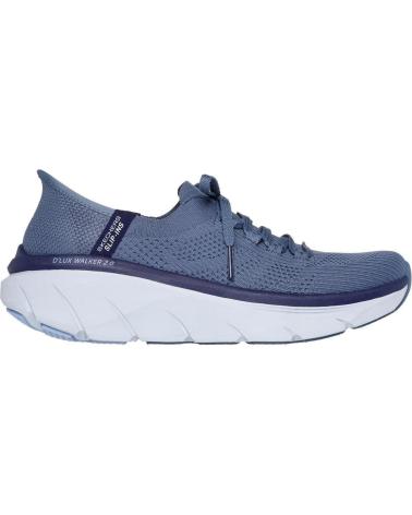 Zapatillas deporte SKECHERS  pour Femme SLIP-INS DLUX WALKER 2 0 - THRILL MOVEMENT  AZUL