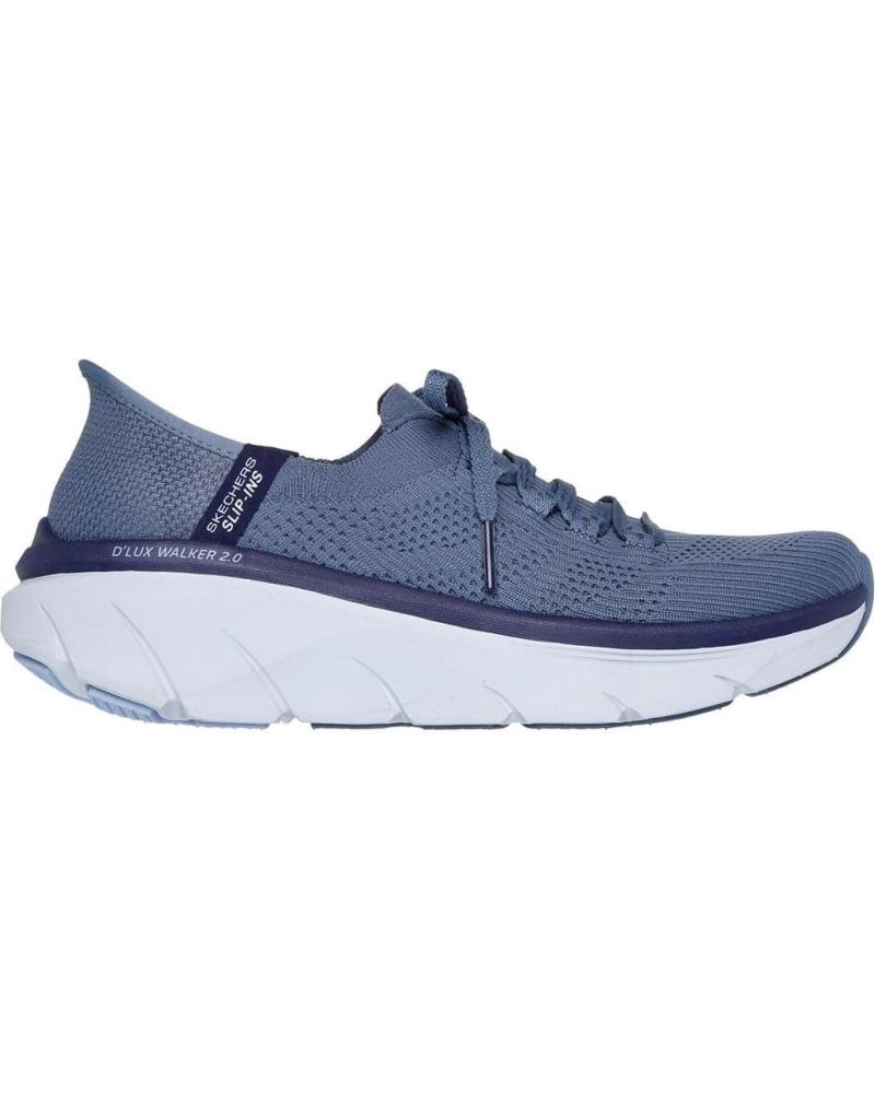 Zapatillas deporte SKECHERS pour Femme SLIP-INS DLUX WALKER 2 0 - THRILL MOVEMENT AZUL Zapatillas deporte SKECHERS pour Femme SLIP-INS DLUX WALKER 2 0 - THRILL MOVEMENT AZUL